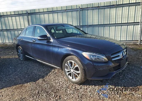 2015 Mercedes-Benz C 300 4Matic from USA, damaged, VIN 55SWF4KB7FU059649